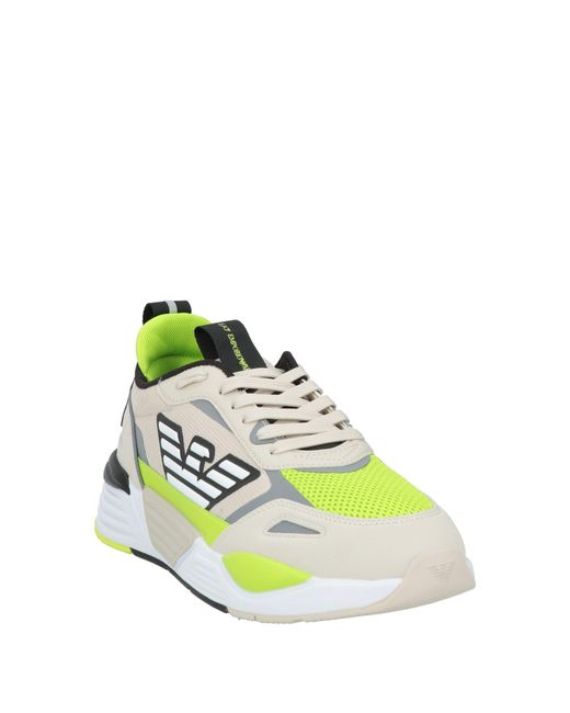 EA7 Green Sneakers for men