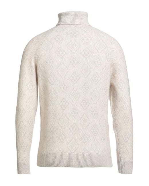 Brunello Cucinelli White Turtlenecks for men