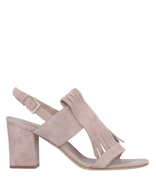 pale pink sandals