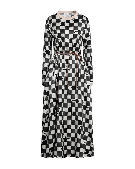 Alysi White Maxi-Kleid