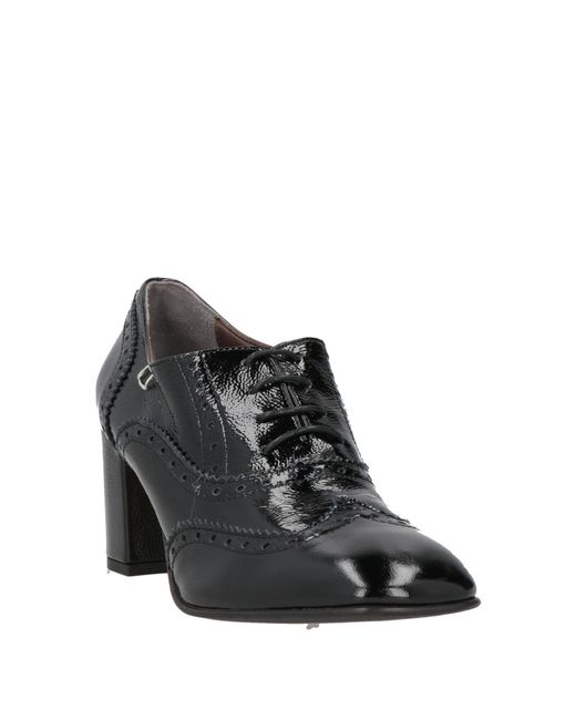 Collection Privée Black Lace-Up Shoes Leather