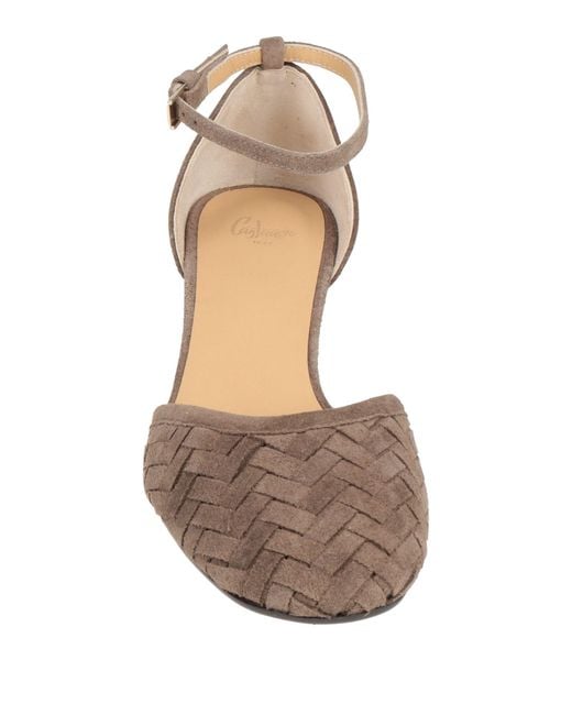 Castaner Green Pumps Leather