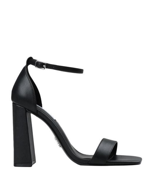 Steve Madden Black Sandals Soft Leather