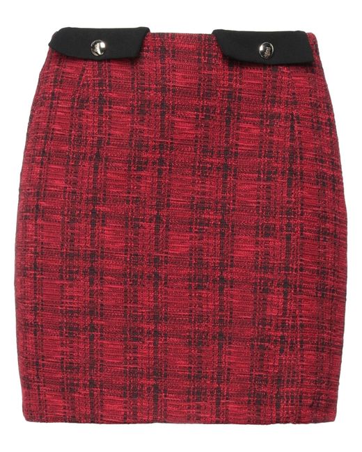 Rinascimento Red Mini Skirt