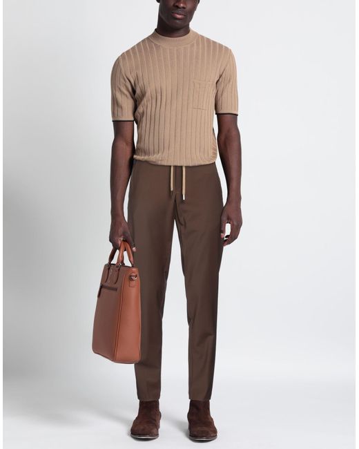 Myths Brown Trouser for men