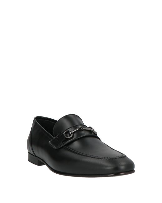 Giovanni Conti Black Loafer for men
