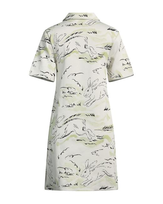 Jil Sander White Mini Dress
