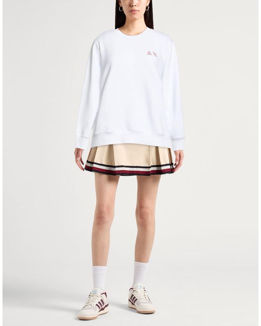 Sun 68 White Sweatshirt