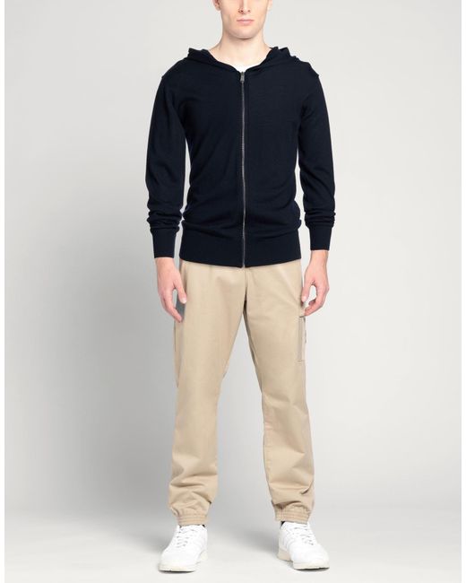 Bikkembergs Blue Cardigan Wool, Acrylic for men