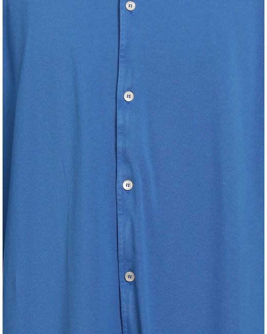 Fedeli Blue Shirt for men