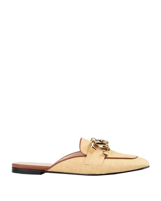 Bianca Di Metallic Mules & Clogs