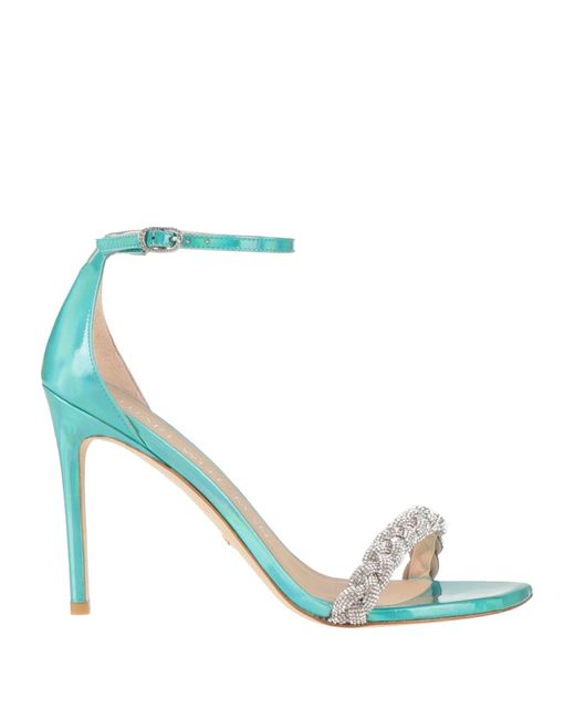 Stuart Weitzman Blue Sandals