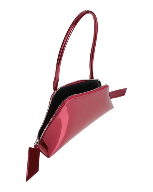 The Attico Red Handbag Leather