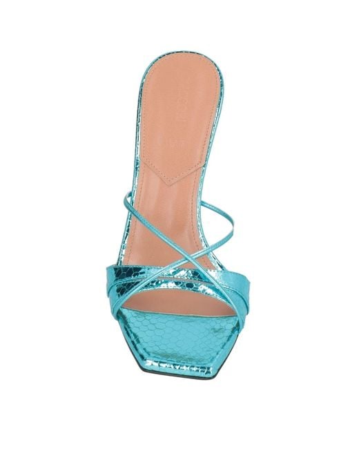 D'Accori Blue Sandals