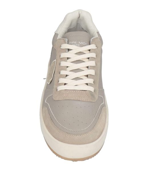 Philippe Model White Trainers for men