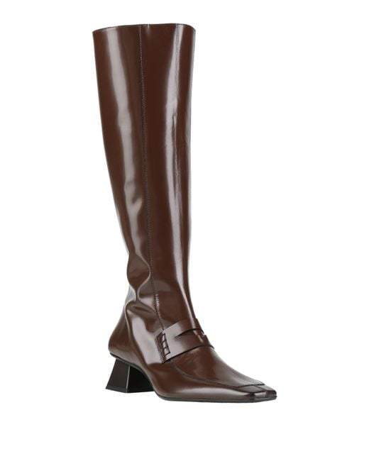 Ras Brown Boot Leather