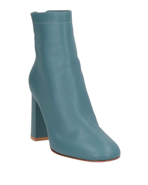 Gianvito Rossi Blue Ankle Boots