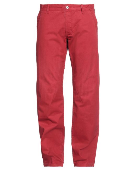 Napapijri Red Pants for men
