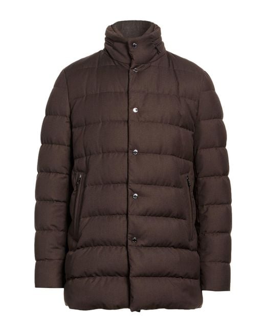 Moorer Brown Puffer for men