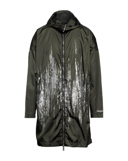 DSquared² Gray Overcoat & Trench Coat for men