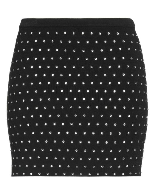 GIUSEPPE DI MORABITO Black Mini Skirt