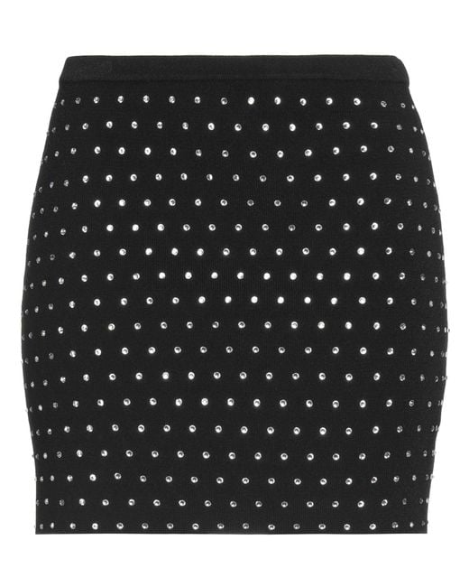 GIUSEPPE DI MORABITO Black Mini Skirt