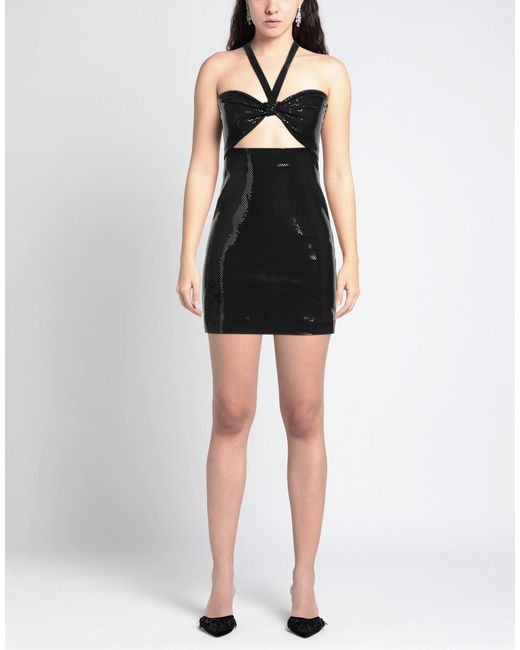 ROTATE BIRGER CHRISTENSEN Black Mini Dress