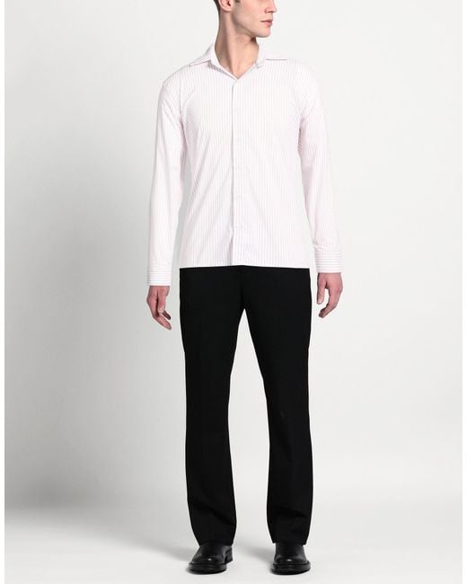 Hōsio White Plum Shirt Cotton for men