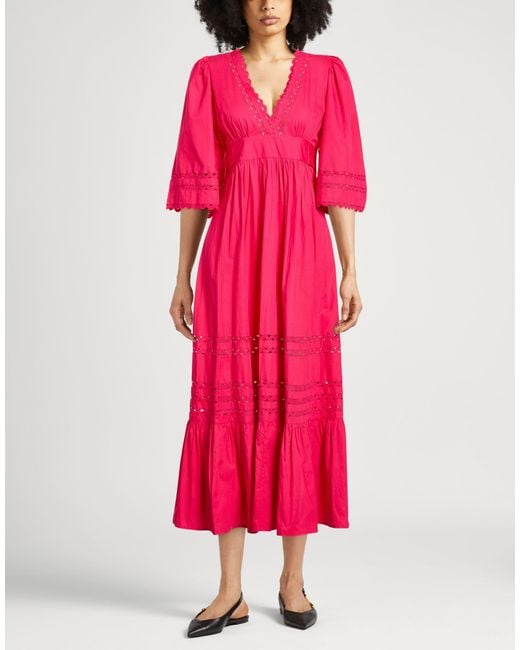 Antik Batik Pink Maxi Dress