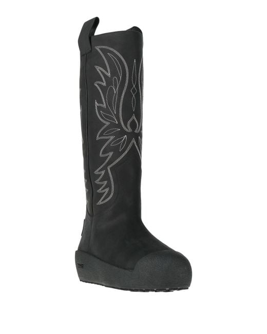 Bally Black Boot Leather