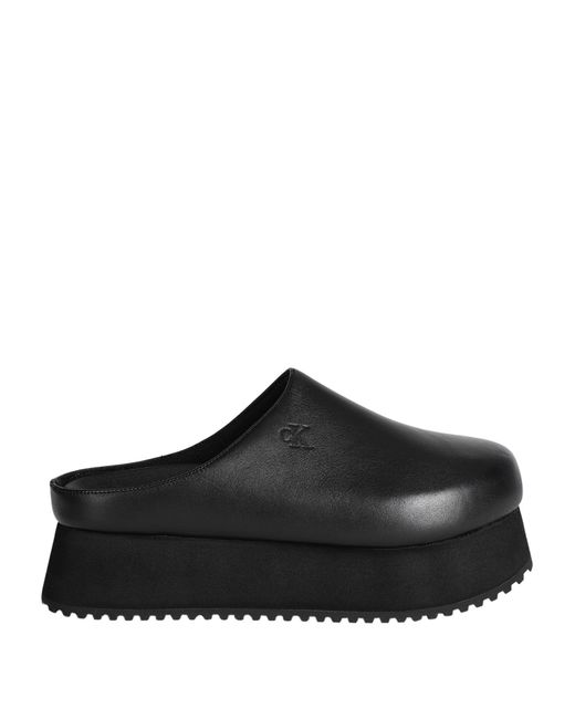 Calvin Klein Black Mules & Clogs