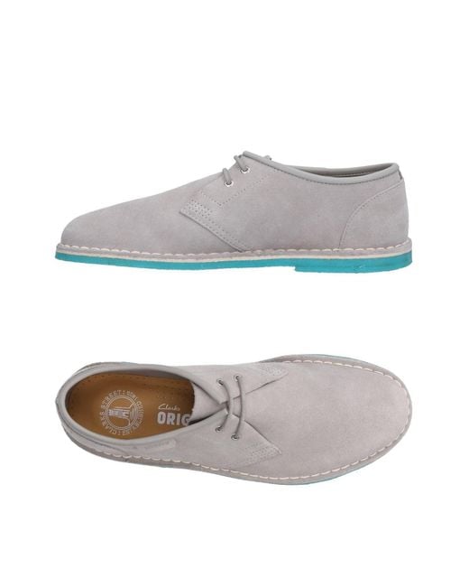 Stringate di Clarks in Gray da Uomo