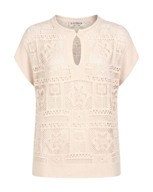 D.exterior Natural Top Cotton, Polyamide