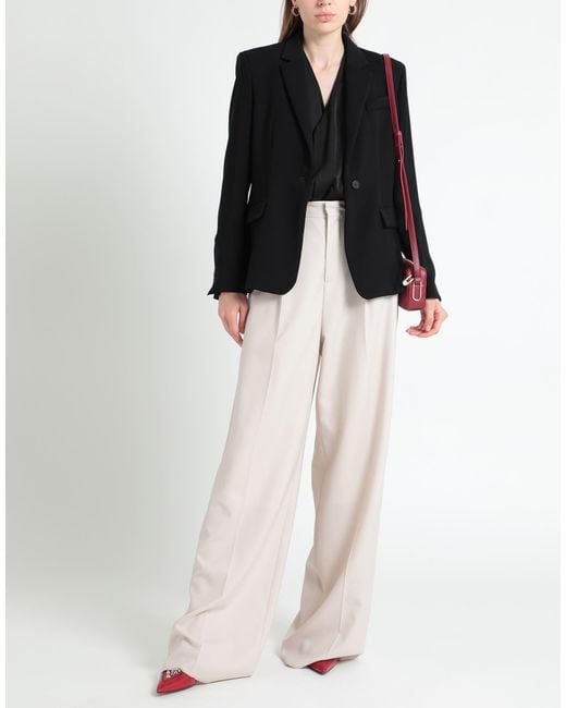 P.A.R.O.S.H. Black Blazer Polyester