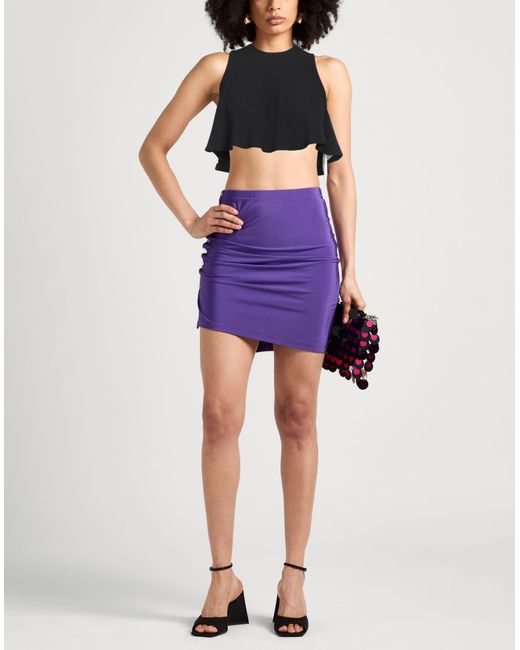 AMI Black Top Acetate, Viscose