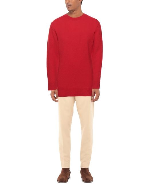 Brian Dales Red Sweater for men