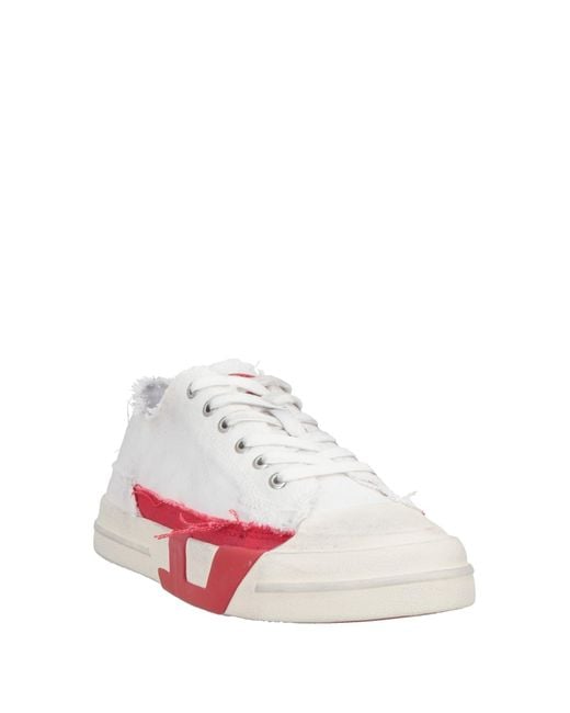 DIESEL White Trainers for men