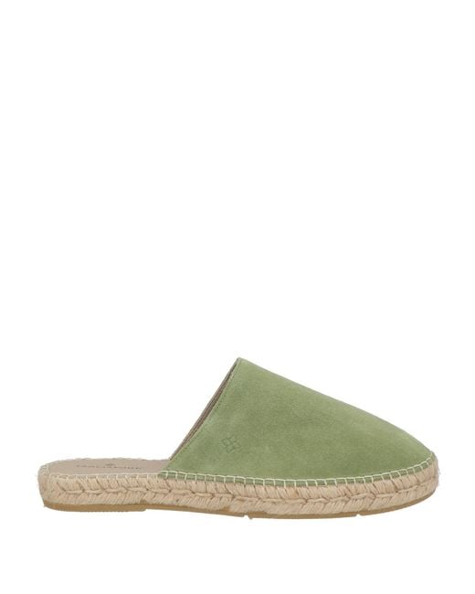 Tagliatore Green Espadrilles for men