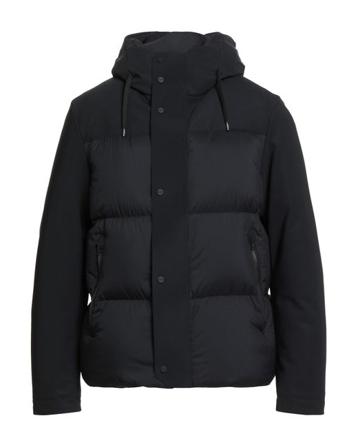 Herno Black Puffer Polyamide for men