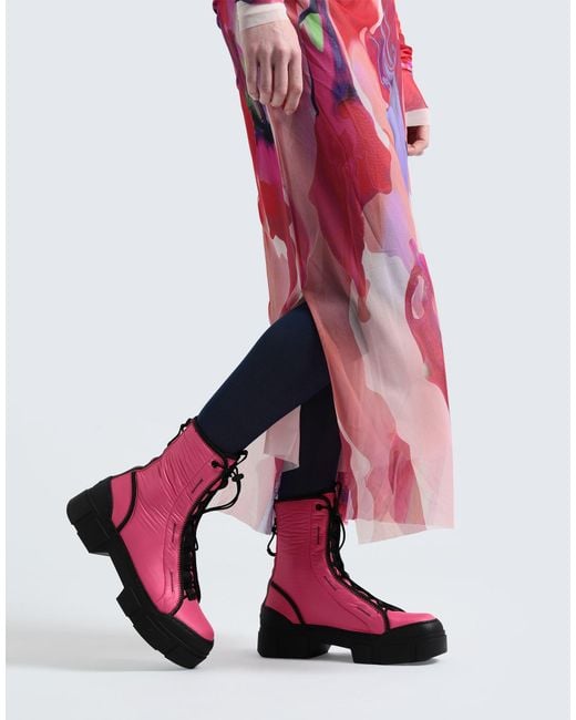 Vic Matié Pink Ankle Boots