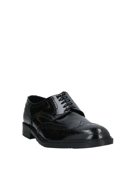 Bruno Verri Black Lace-up Shoes for men