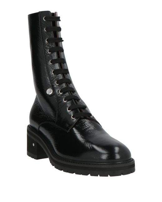 Laurence Dacade Black Ankle Boots Leather