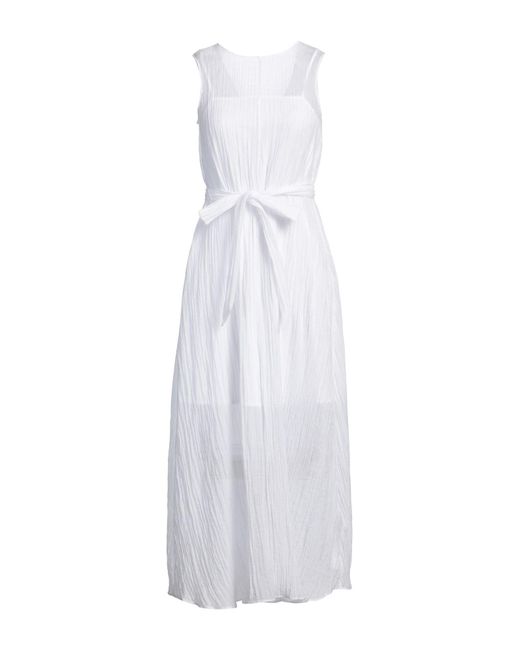 ARMANI EXCHANGE White Maxi Dress