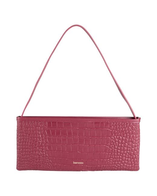 Rocco Barocco Purple Handbag Textile Fibers