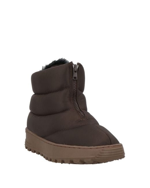 Date Brown Ankle Boots