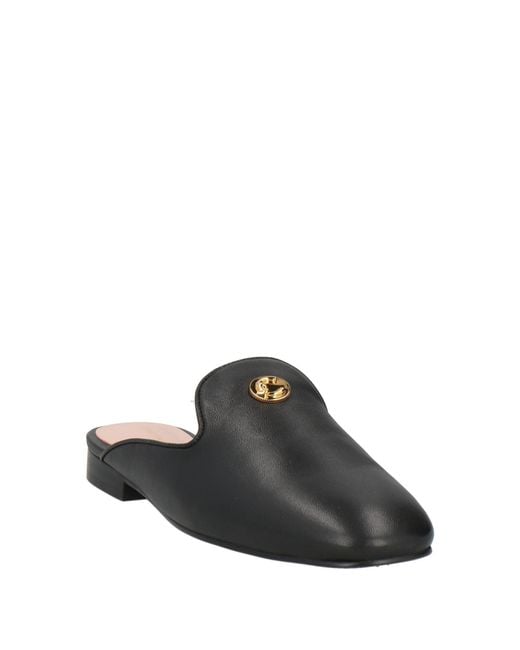 Coccinelle Black Mules & Clogs