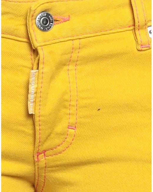 DSquared² Yellow Jeans