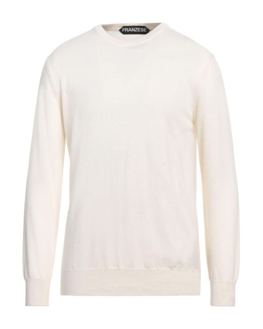 Franzese Collection Pullover in White für Herren