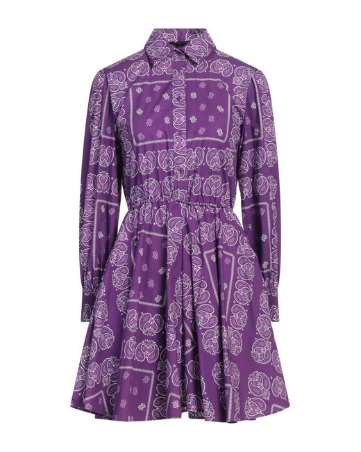 Maje Purple Mini Dress