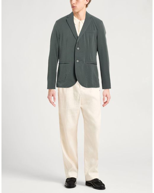 ARMANI EXCHANGE Green Blazers for men